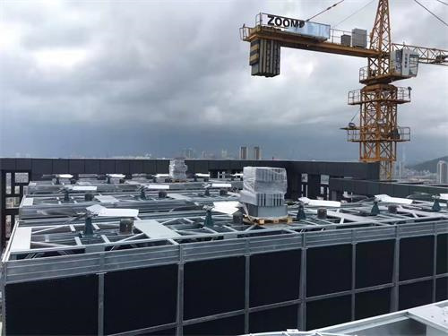 冷卻塔的制作方法(冷卻塔機組的工作原理圖)